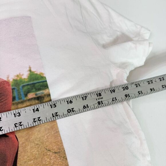 Sam Smith Tee Shirt Mens Medium Sam Smith Pride Blazer Fan Rainbow Photo White - Picture 2 of 7